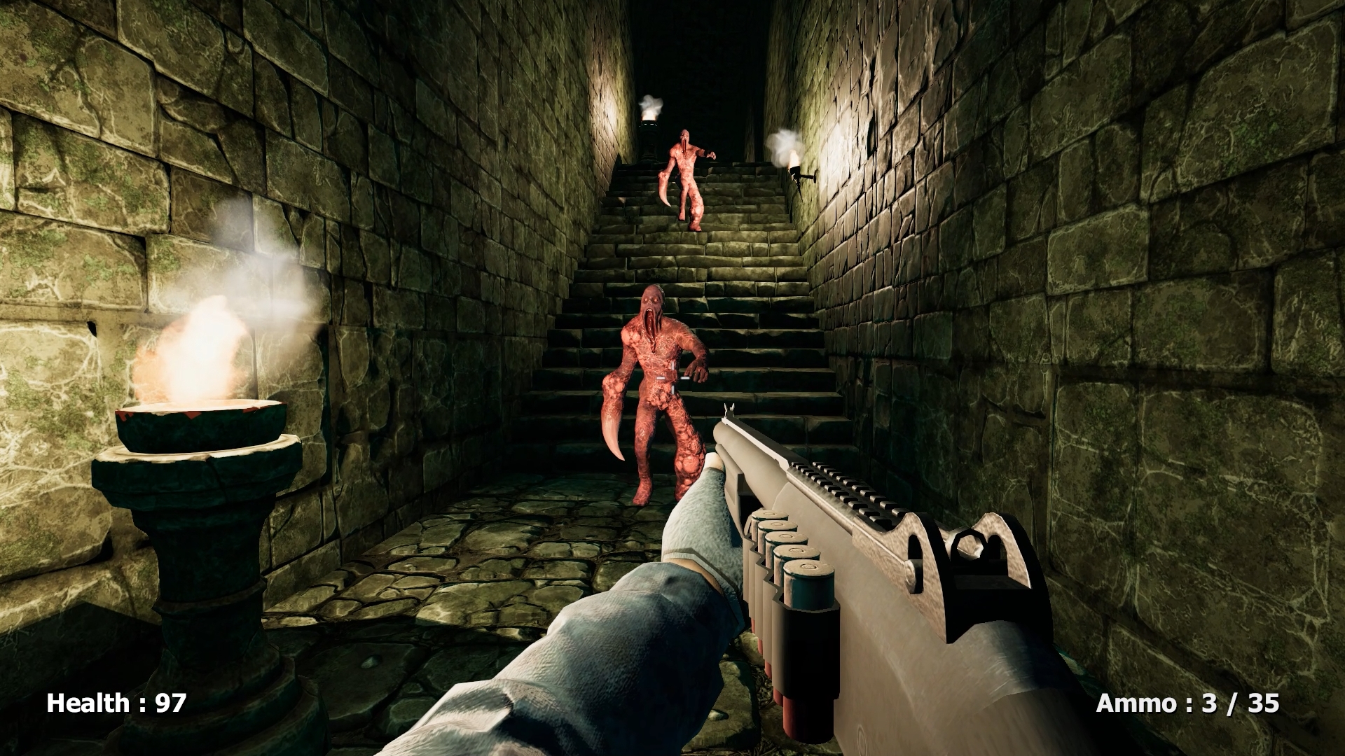 Combat with mythical creatures